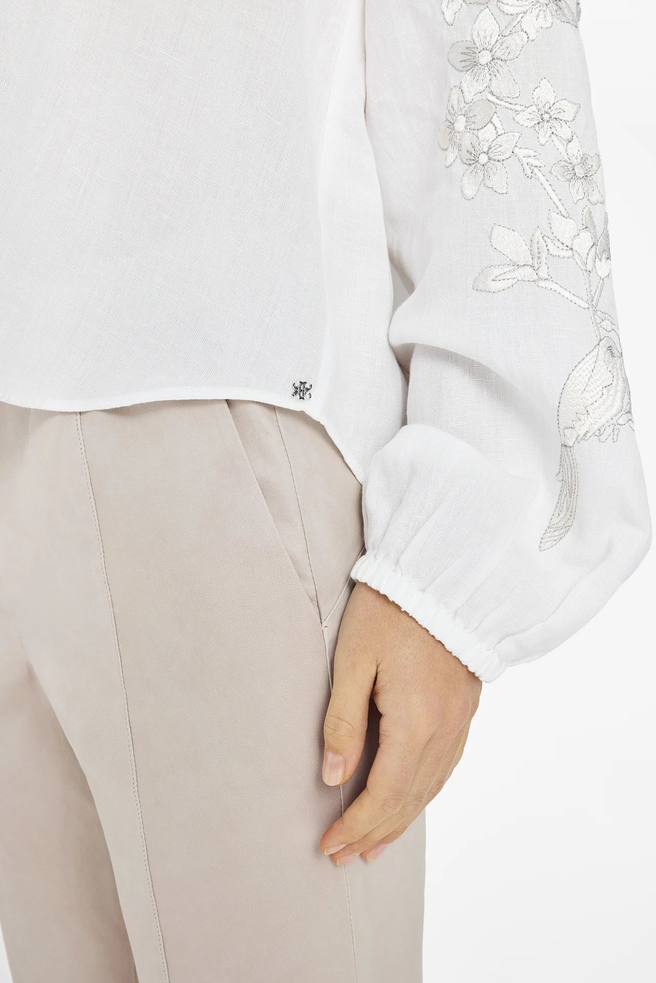 Annsofie Blouse - Classic White - 25 Bell Street