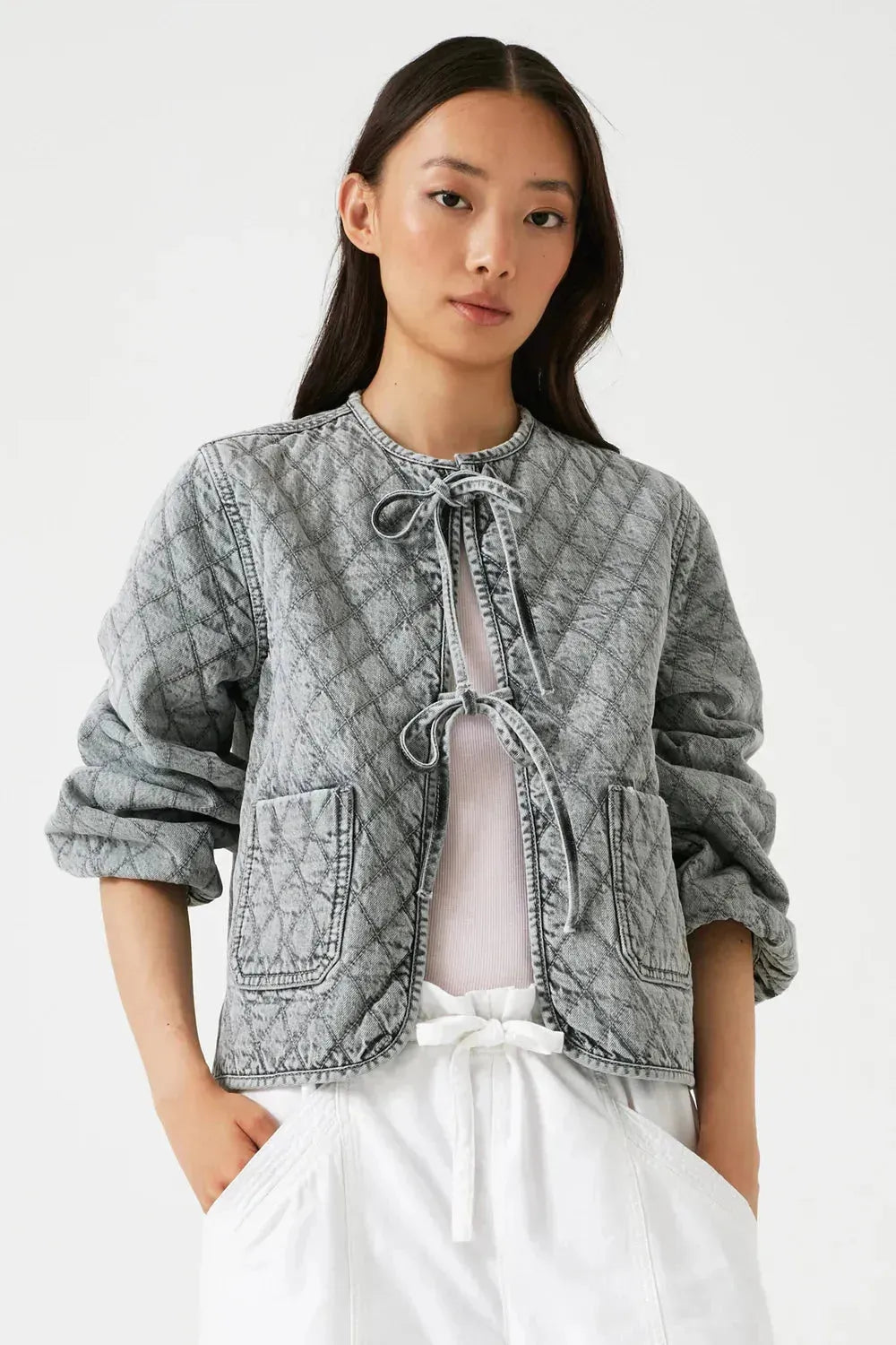 Aria Jacket in Silver Lining - 25 Bell Street