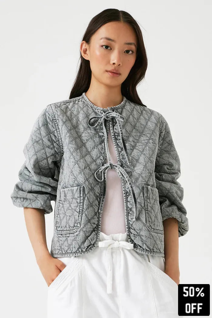Aria Jacket in Silver Lining - 25 Bell Street