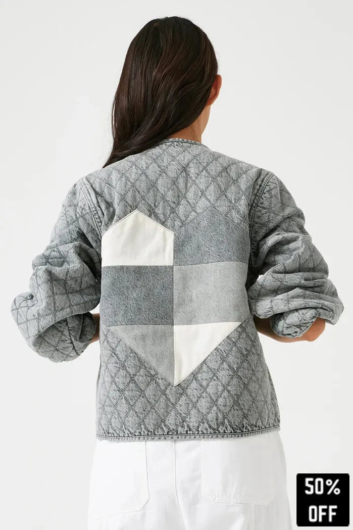Aria Jacket in Silver Lining - 25 Bell Street