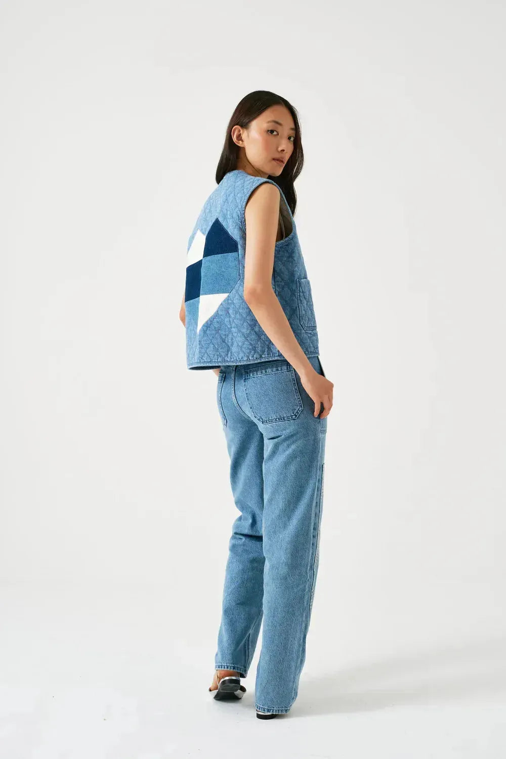 Aria Vest in Rodeo Vintage - 25 Bell Street