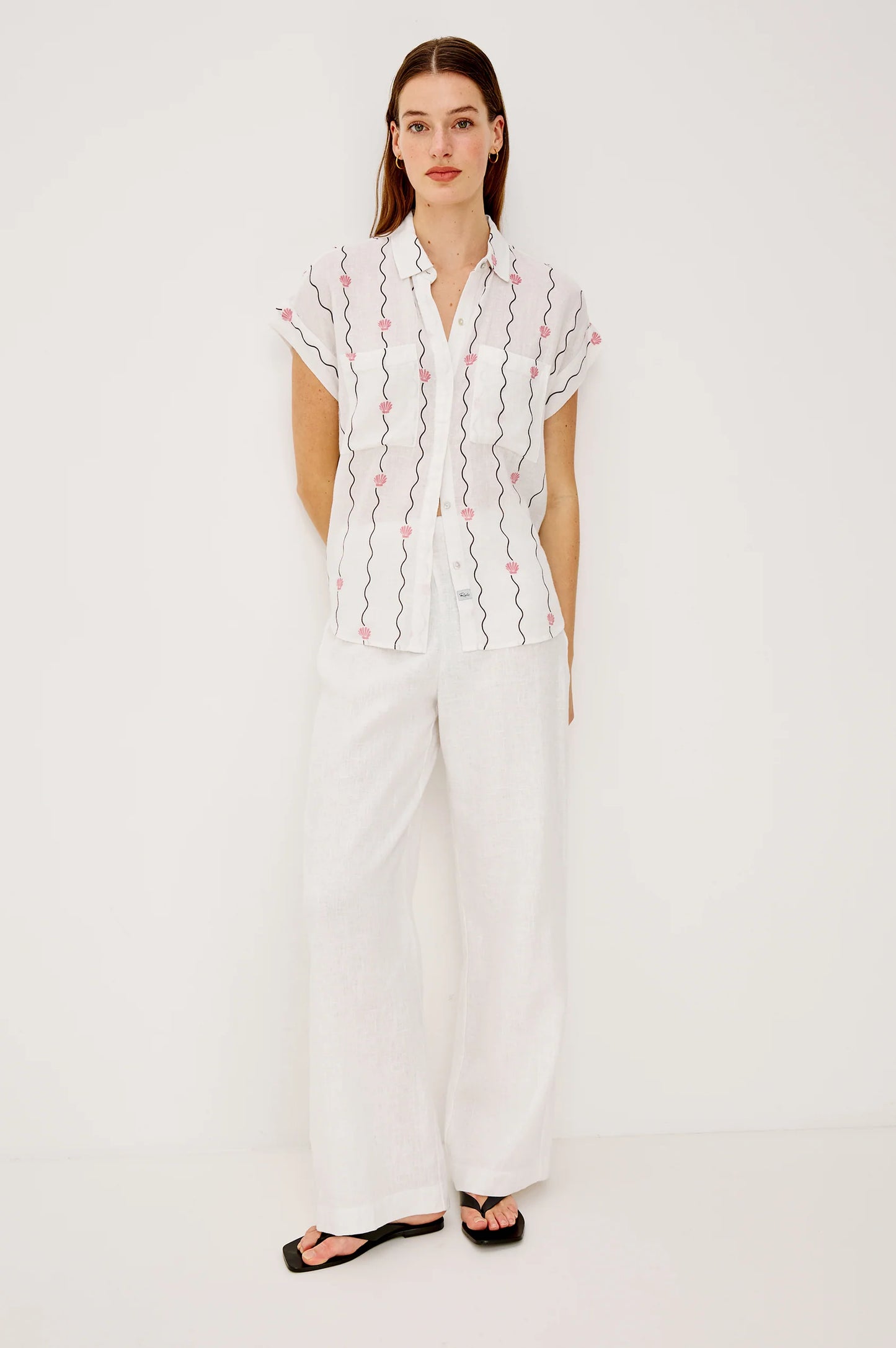 Cito shirt Striped Seashells - 25 Bell Street