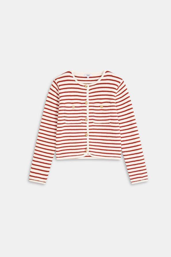 Gabriel Striped cardigan - 25 Bell Street