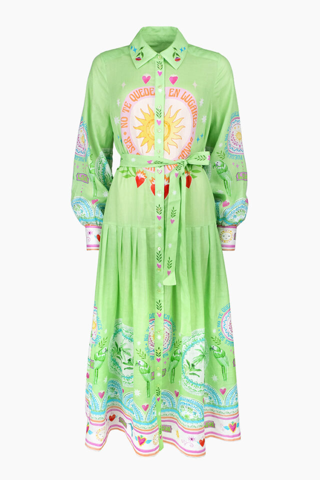 Lime Heart Dress(ARRIVING SOON) - 25 Bell Street