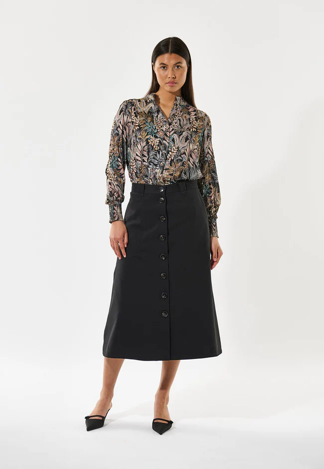 Jacoba EV - Blouse - Sencha Black - 25 Bell Street