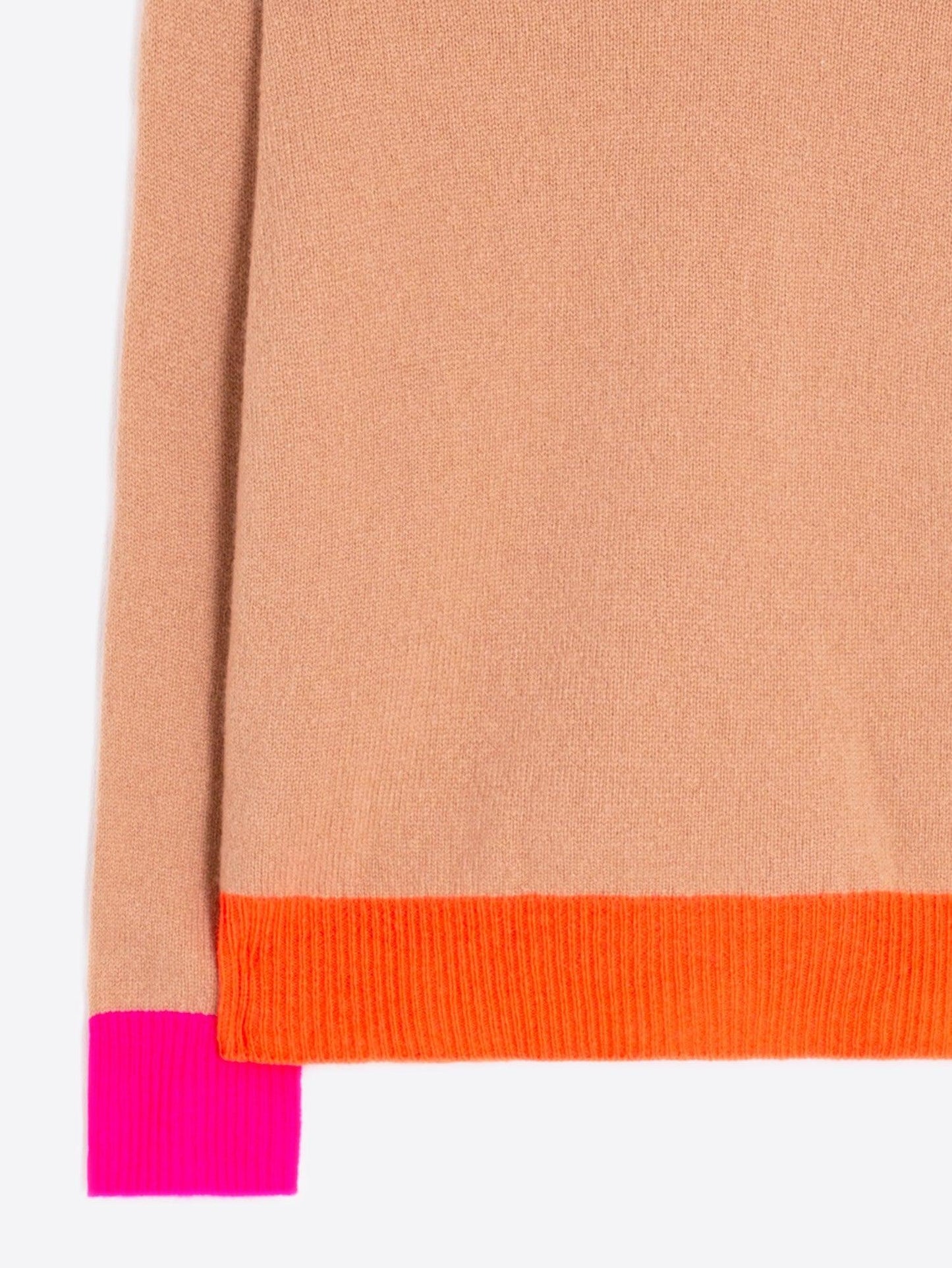 KNITWEAR JR CUELLO POLO BG ORANGE PINK - 25 Bell Street