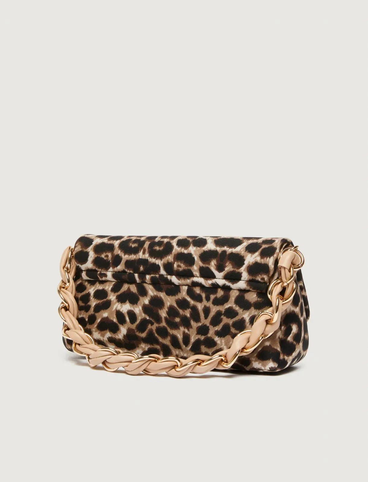 Spotted fabric padded bag - BEIGE SHADED - 25 Bell Street