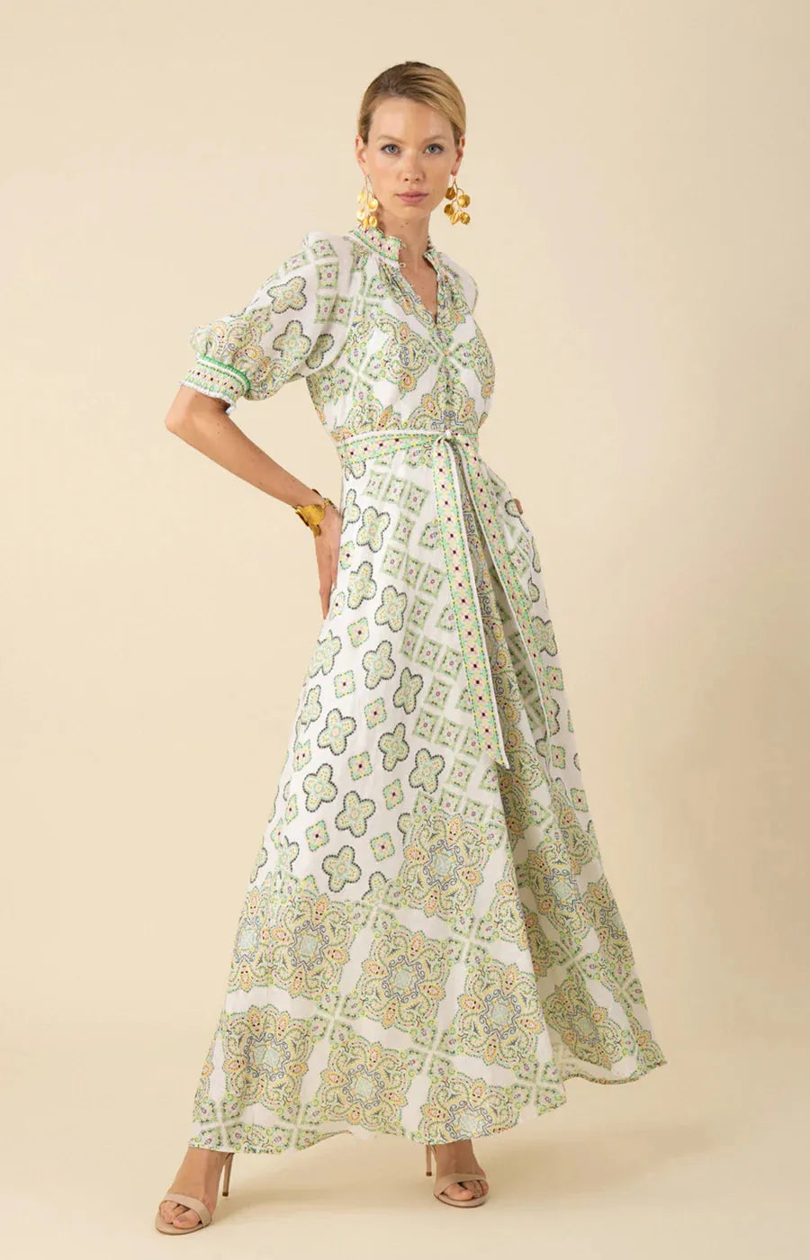 Naya Linen Maxi Dress - 25 Bell Street