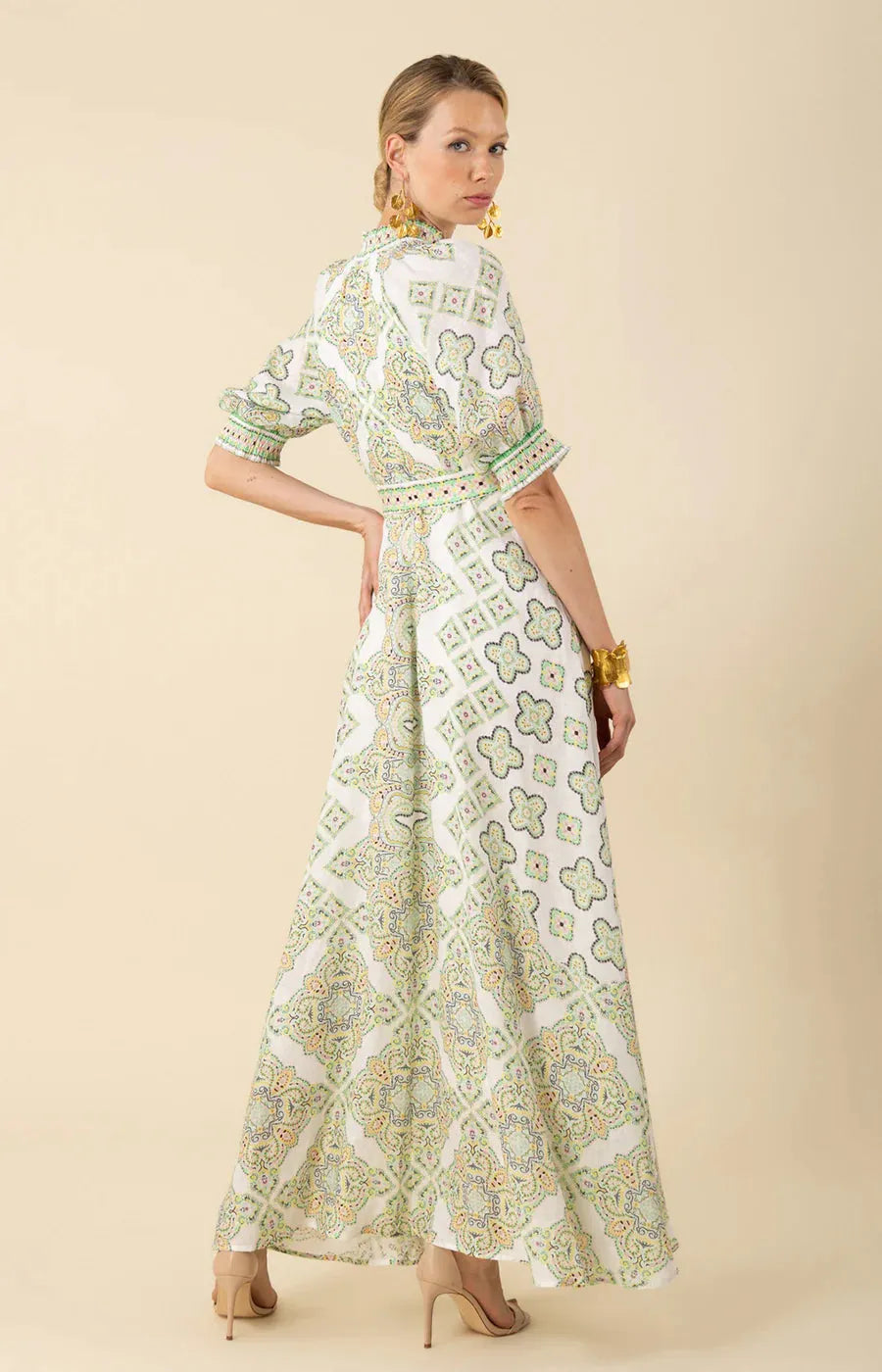 Naya Linen Maxi Dress - 25 Bell Street