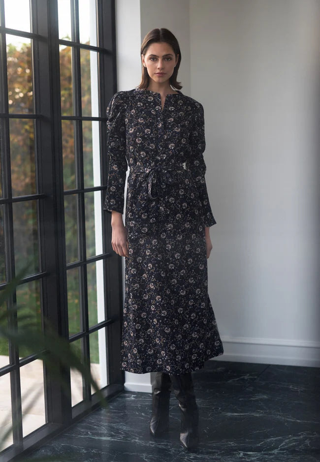 Yanna EV - Dress - Takashi DK Navy - 25 Bell Street
