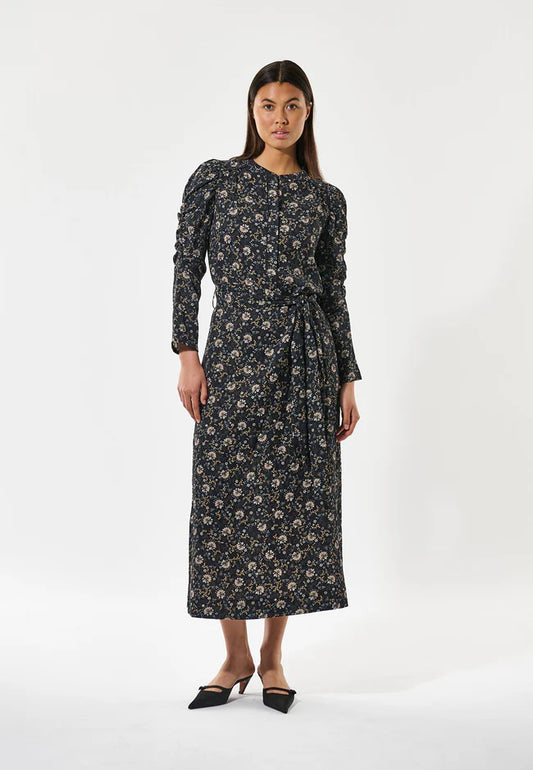 Yanna EV - Dress - Takashi DK Navy - 25 Bell Street