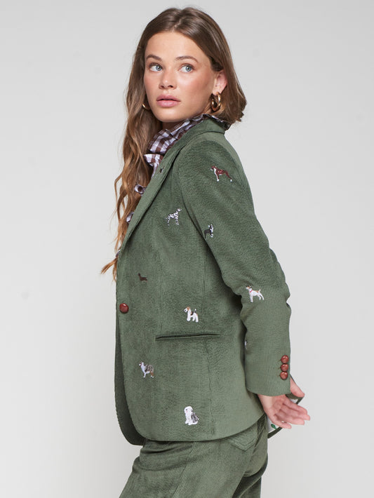 JACKET HEATHER EMB PANA VERDE CAZA - 25 Bell Street