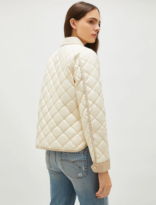 Marella Padded Jacket - Cream - 25 Bell Street