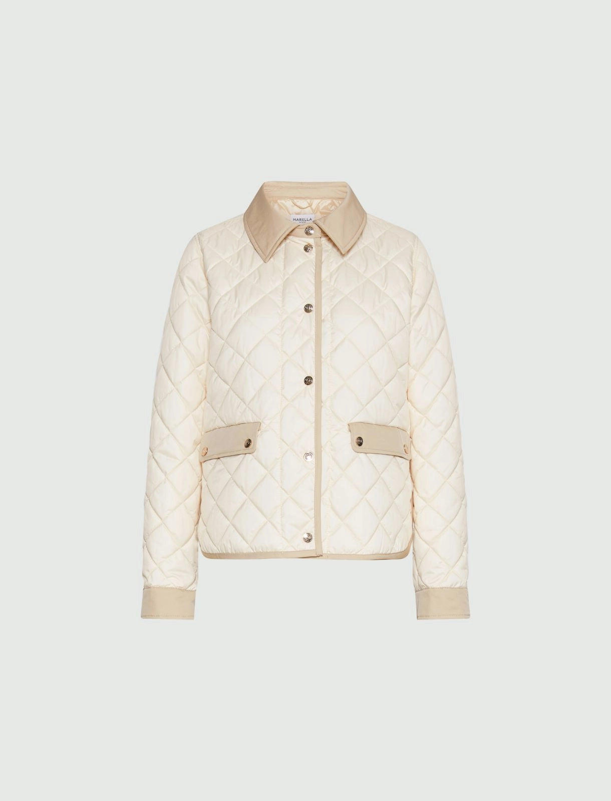 Marella Padded Jacket - Cream - 25 Bell Street