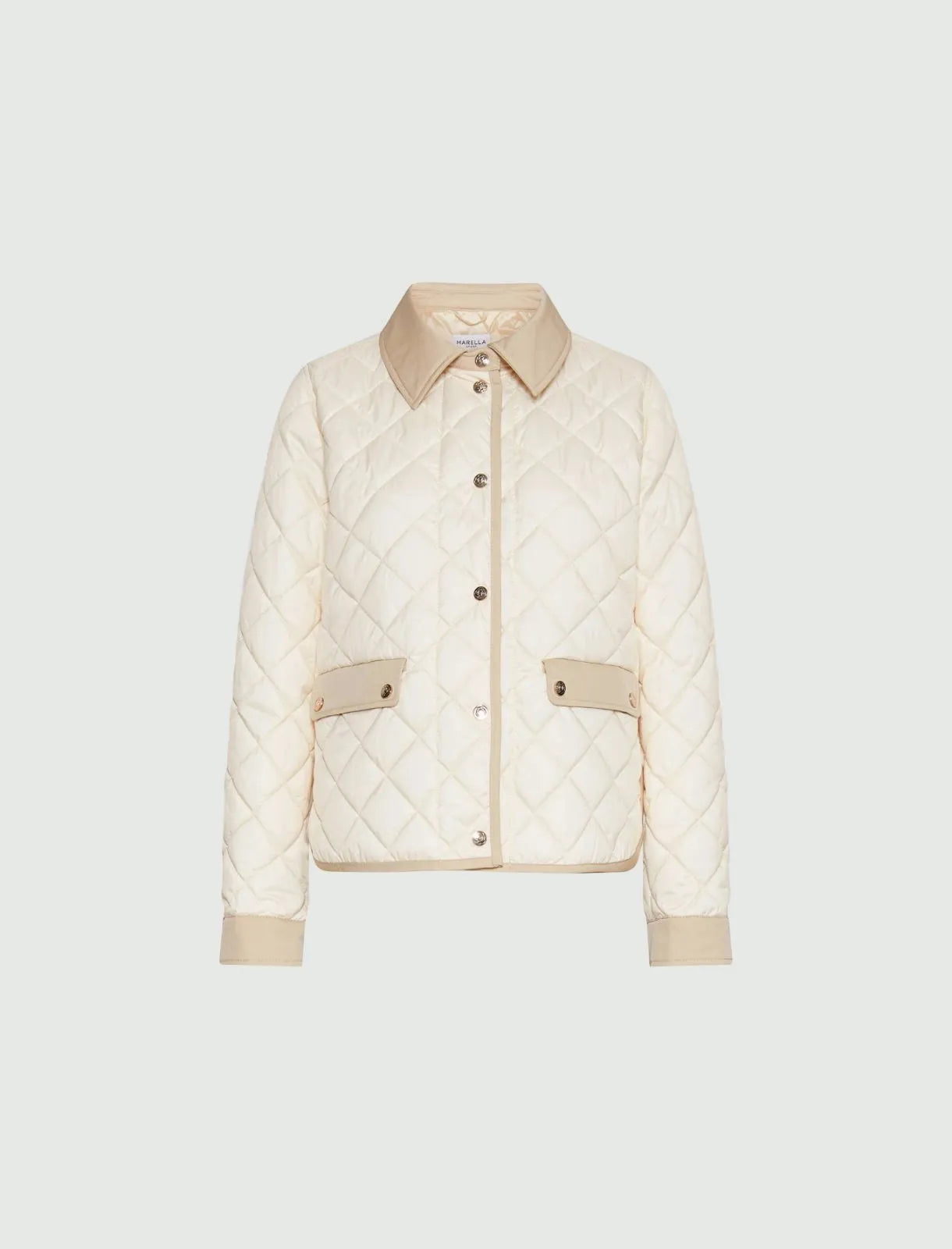 Marella Padded Jacket - Cream - 25 Bell Street