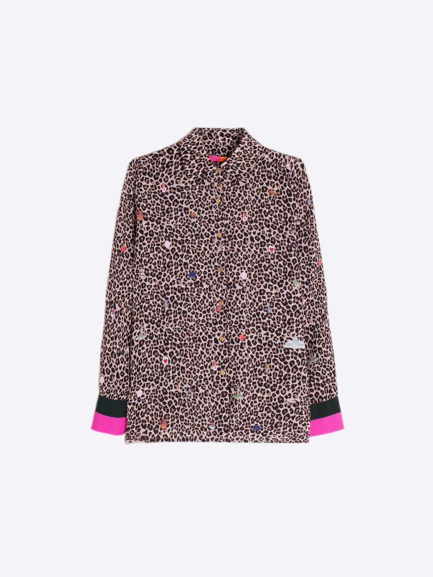 LEOPARD RETIRO SHIRT - 25 Bell Street