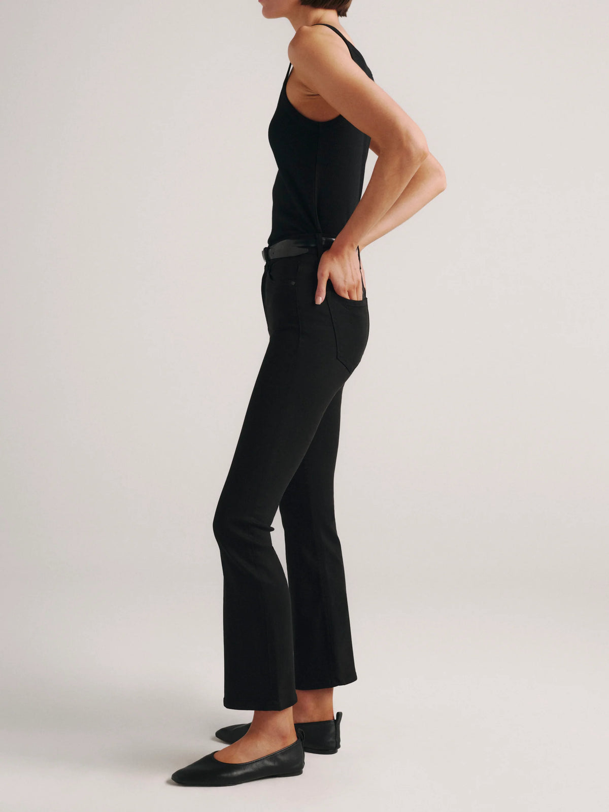 Bridget Bootcut High Rise Instasculpt™ Crop Jeans - Halle