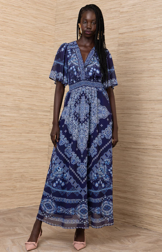 Alitzel Chiffon Maxi Dress - 25 Bell Street