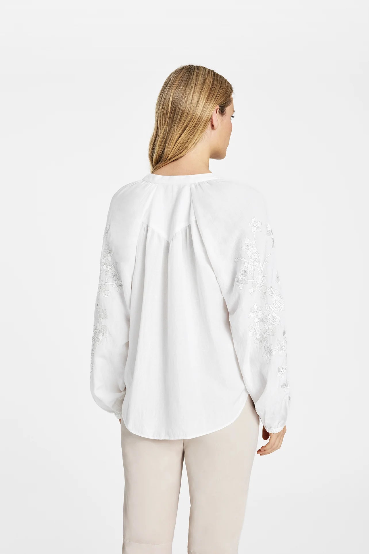 Annsofie Blouse - Classic White - 25 Bell Street