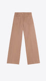 BEIGE TWILL TROUSERS