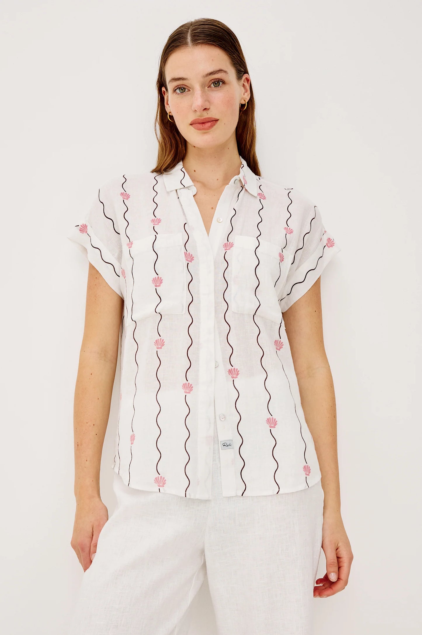 Cito shirt Striped Seashells - 25 Bell Street