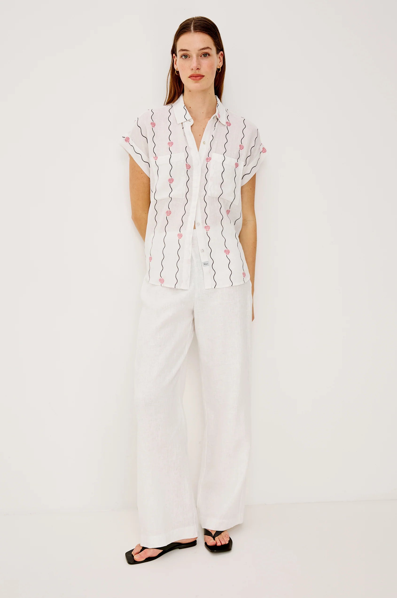 Cito shirt Striped Seashells - 25 Bell Street