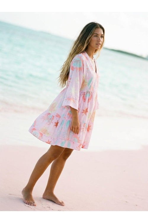 Esme Ondine Pink Dress - 25 Bell Street