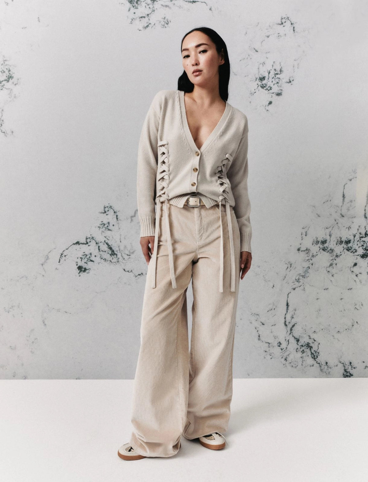 Vicini Cardigan - Turtledove