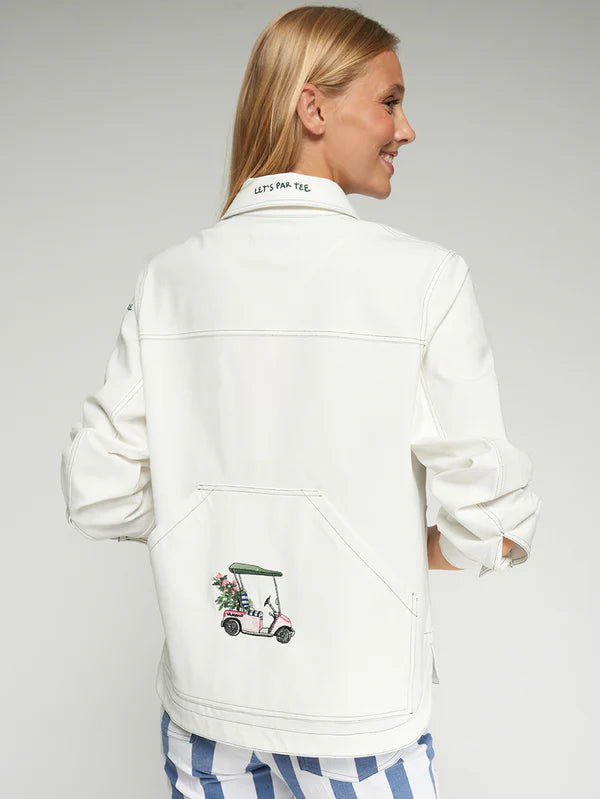 GOLF EMBROIDERED JACKET - 25 Bell Street