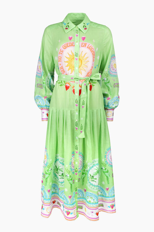 Lime Heart Dress(ARRIVING SOON) - 25 Bell Street