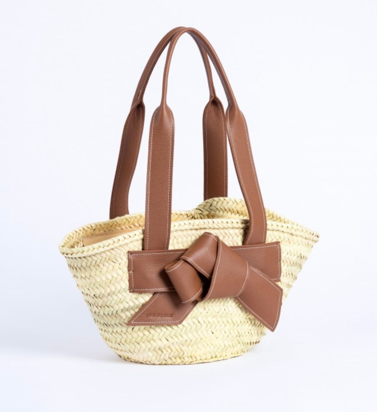 VALERIA straw bag | brown - 25 Bell Street