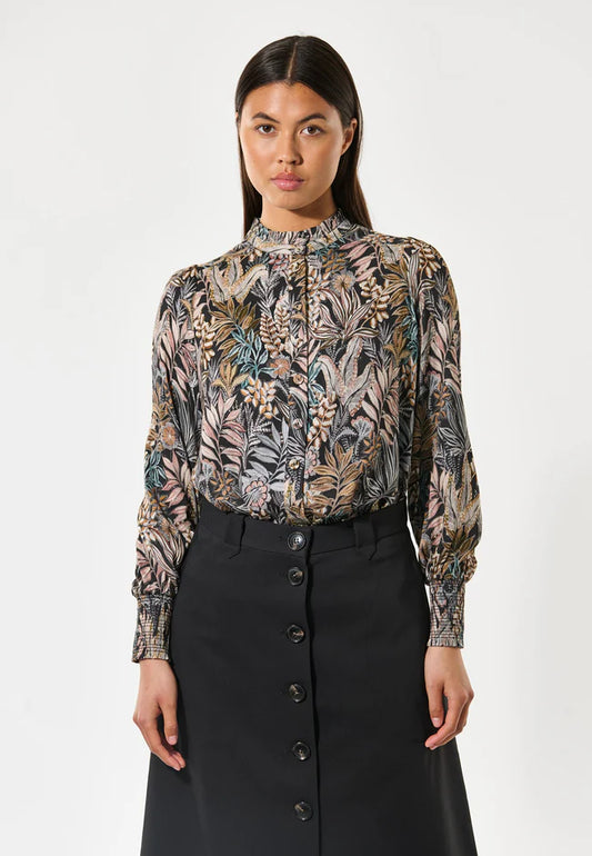 Jacoba EV - Blouse - Sencha Black - 25 Bell Street