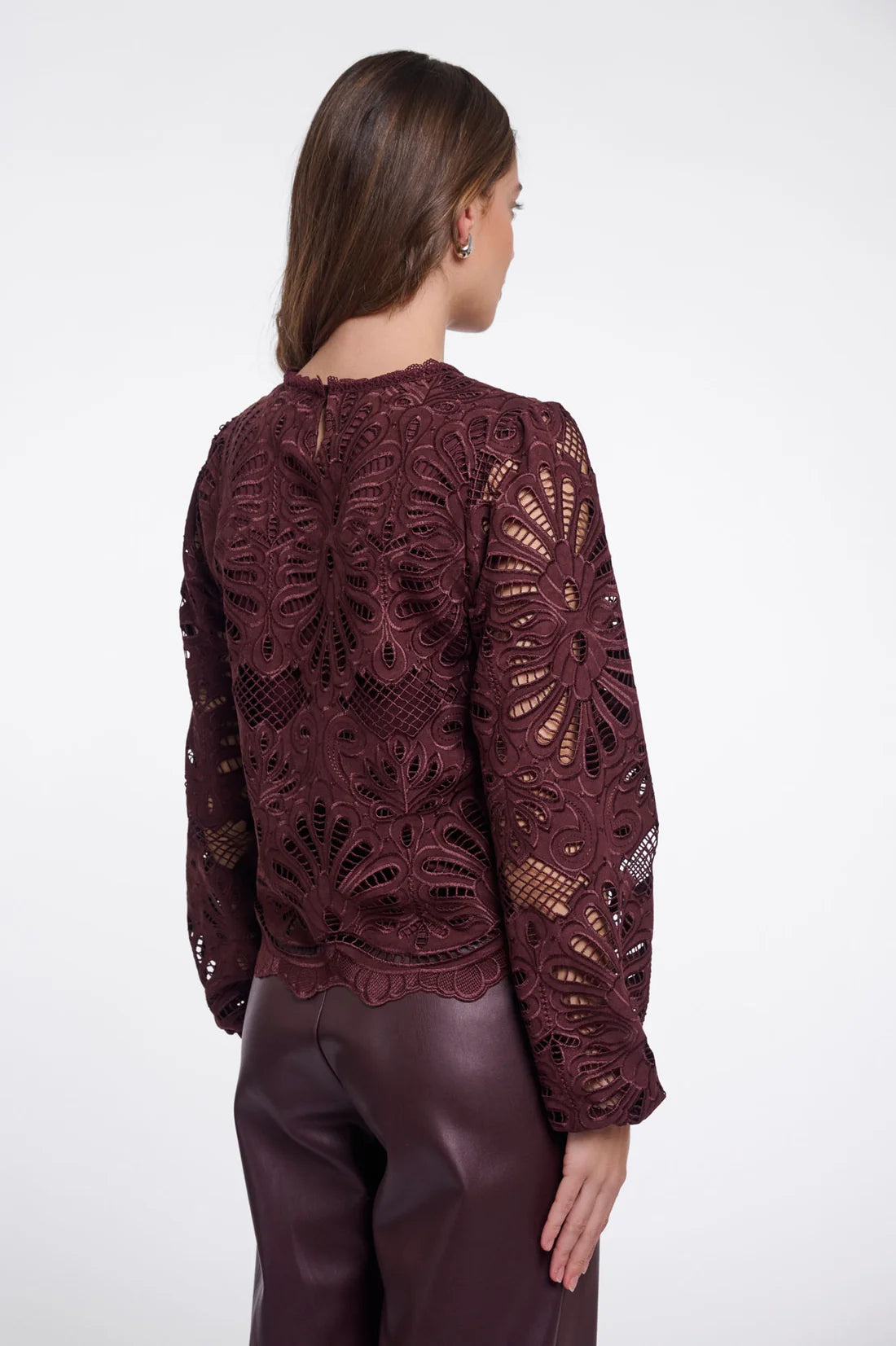 Jalke Blouse - Chocolate Bean