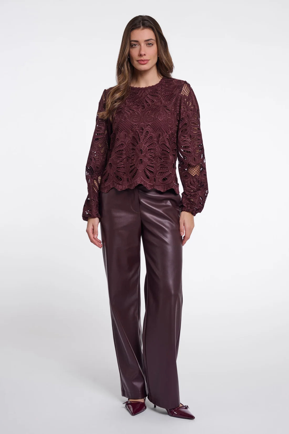 Jalke Blouse - Chocolate Bean