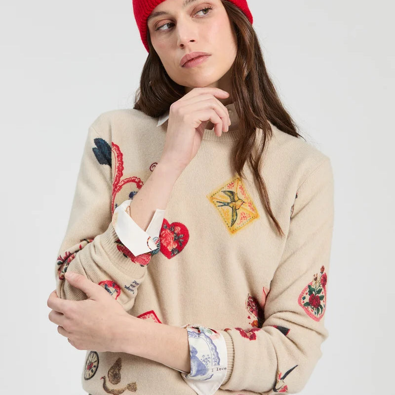LOVE JERSEY BEIGE