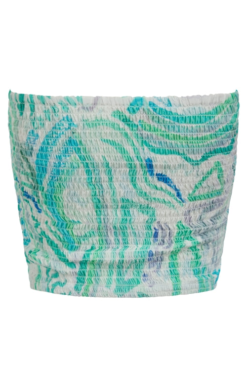 Boobie Solstice White Crop Top - 25 Bell Street