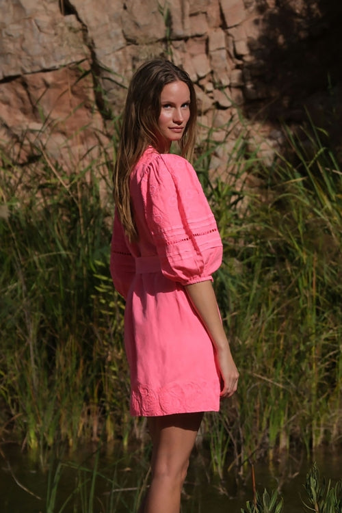 Carla Cerise Dress - 25 Bell Street