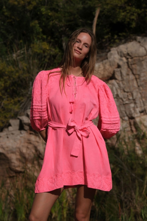 Carla Cerise Dress - 25 Bell Street