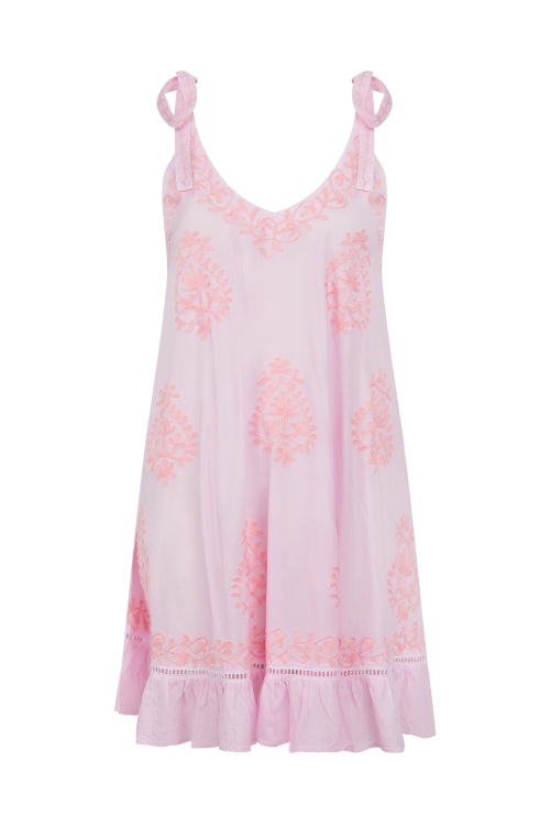 Rumer Pink-Pink Dress - 25 Bell Street