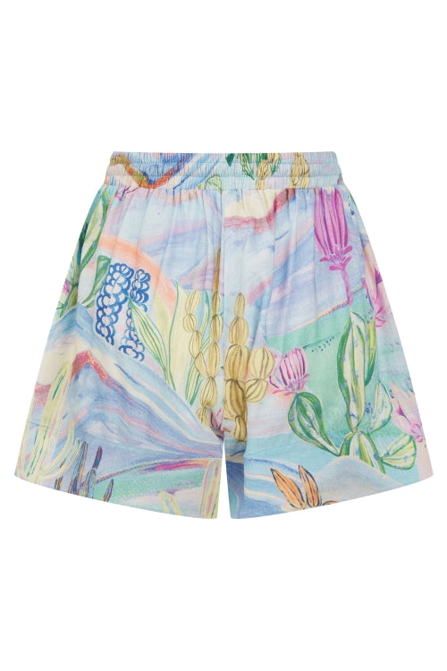 Sun Yucca Print Shorts - 25 Bell Street