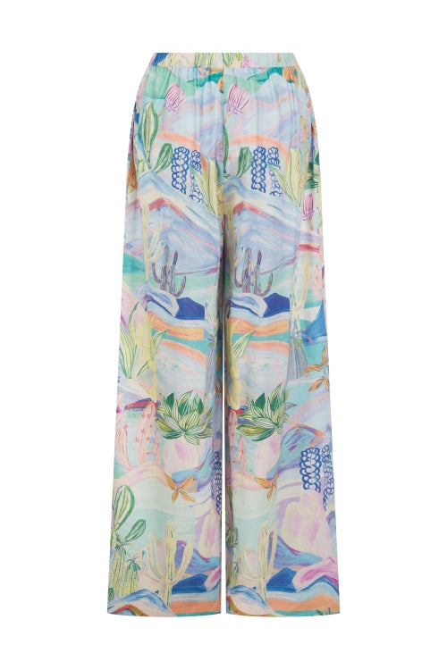 Tulum Yucca Print Trousers - 25 Bell Street