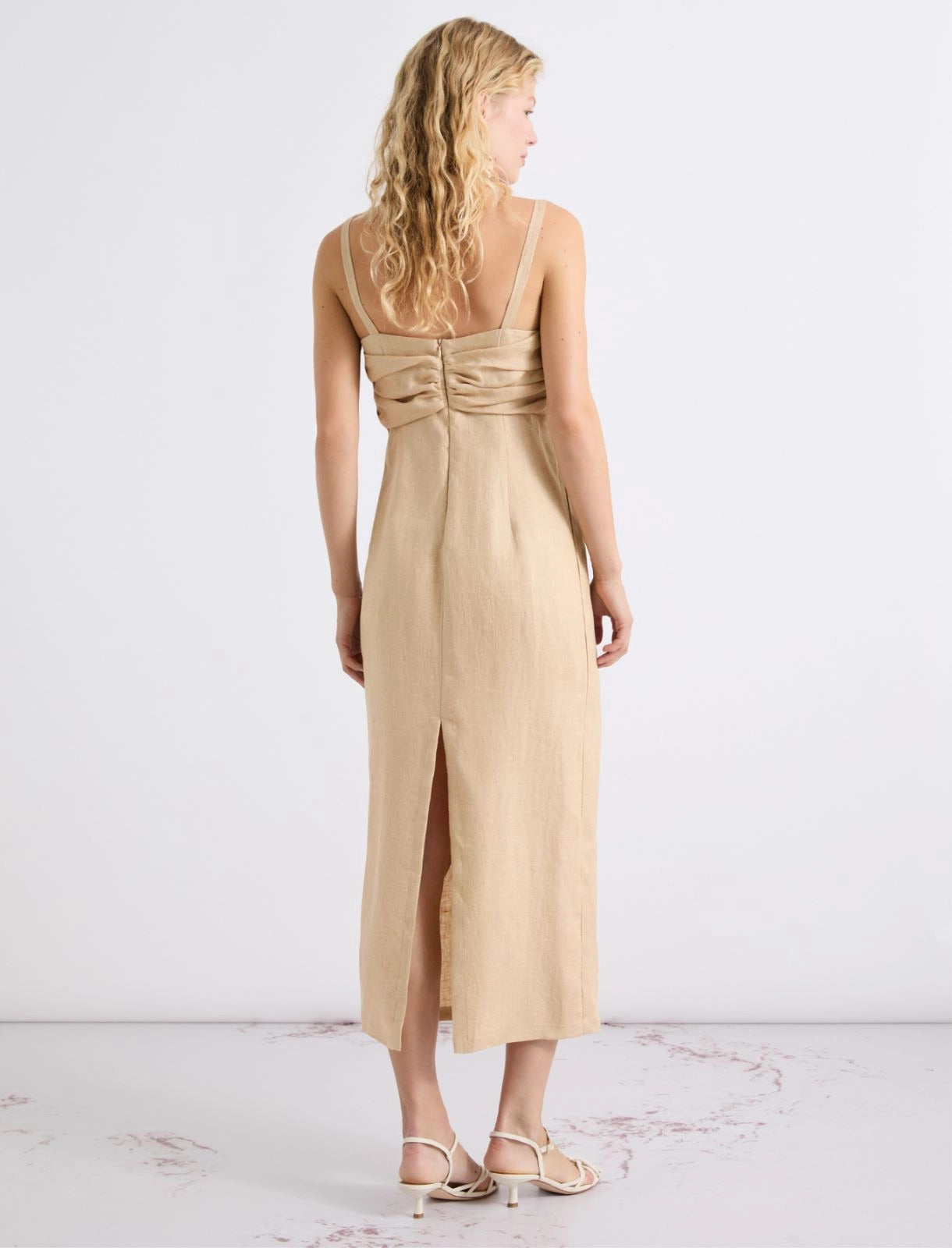 Pure linen sheath dress - BUCK - 25 Bell Street