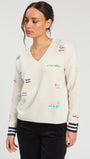 RAW AND MARINE WORDS SWEATER