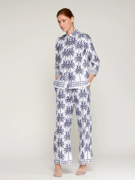 TOUCAN AND PALM TREE PANTS - 25 Bell Street