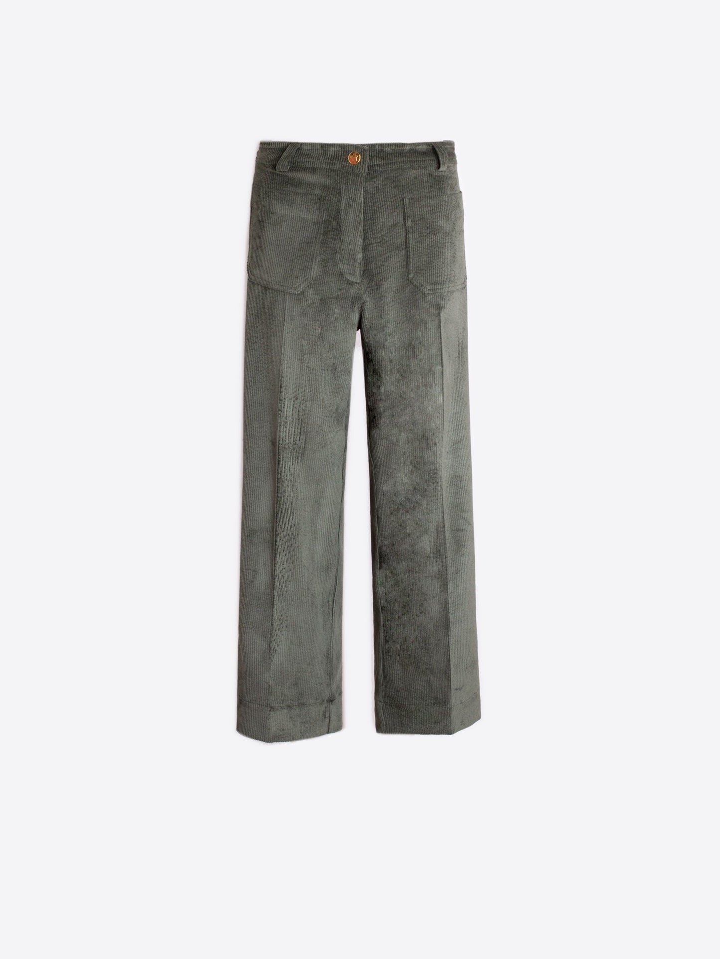TROUSER DORIN PANA VERDE CAZA