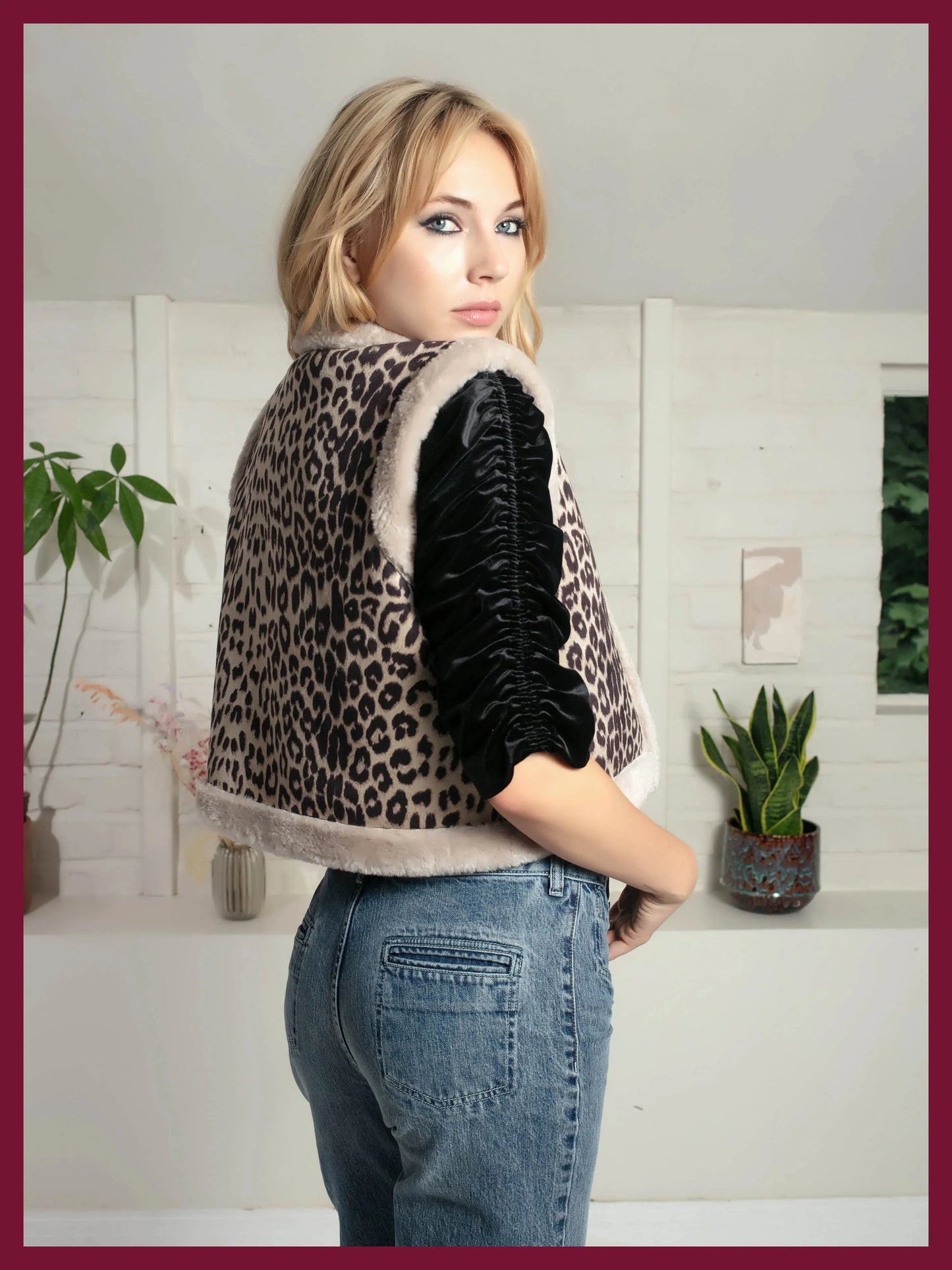 Arnica Leopard Gilet