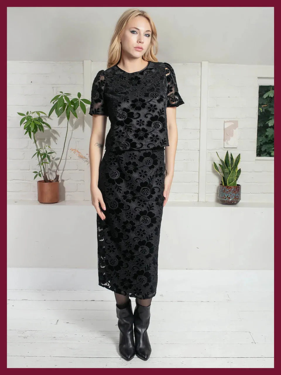 Nicole Skirt in Black