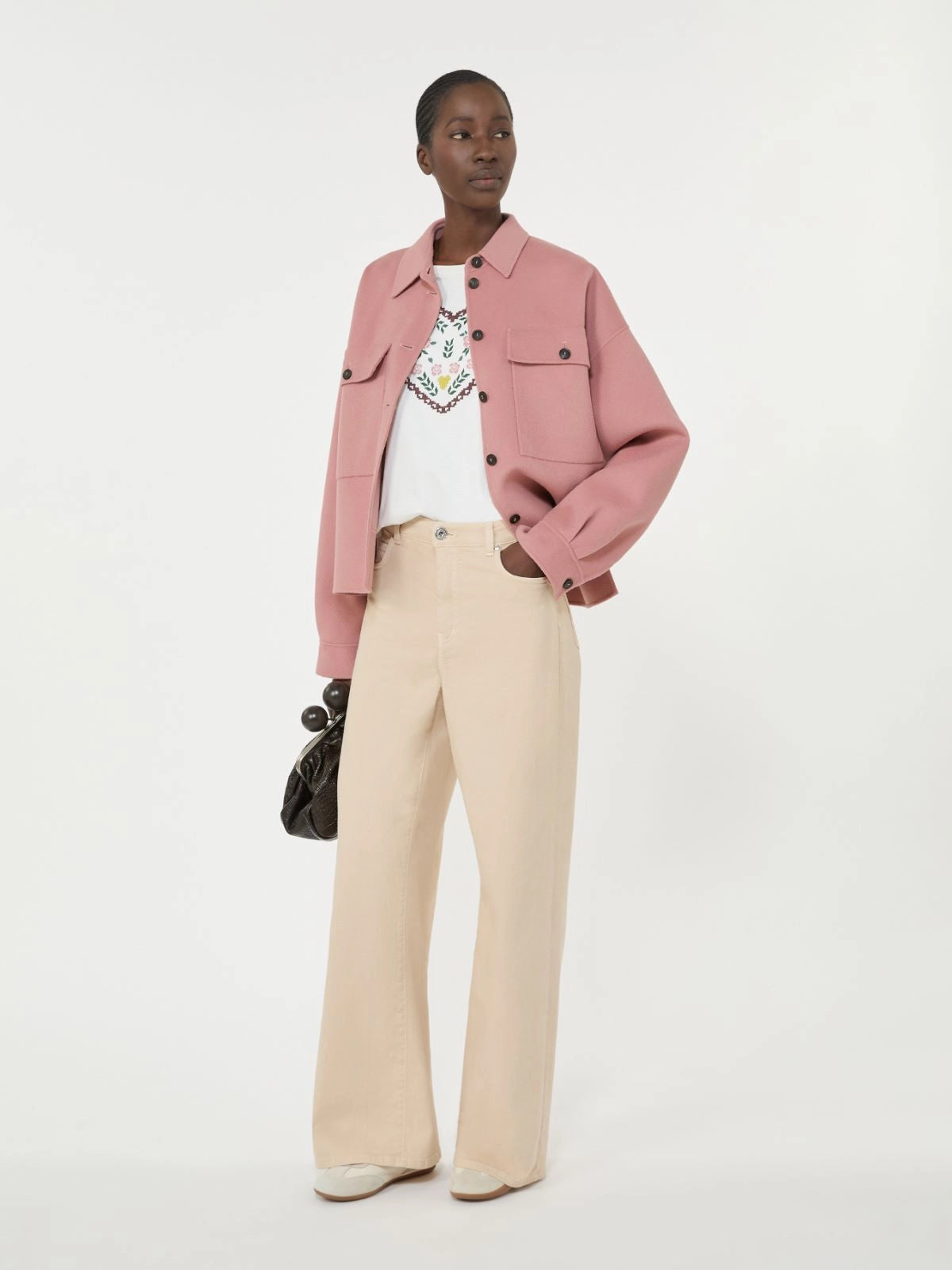 Zerbino Double-faced wool-blend jacket - ANTIQUE ROSE - 25 Bell Street