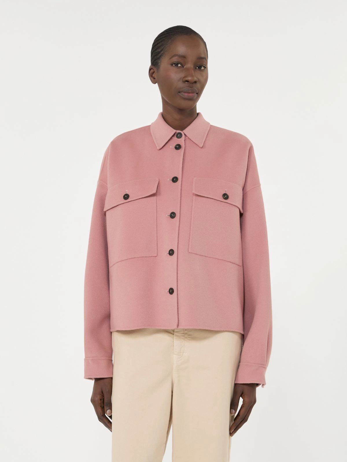 Zerbino Double-faced wool-blend jacket - ANTIQUE ROSE - 25 Bell Street