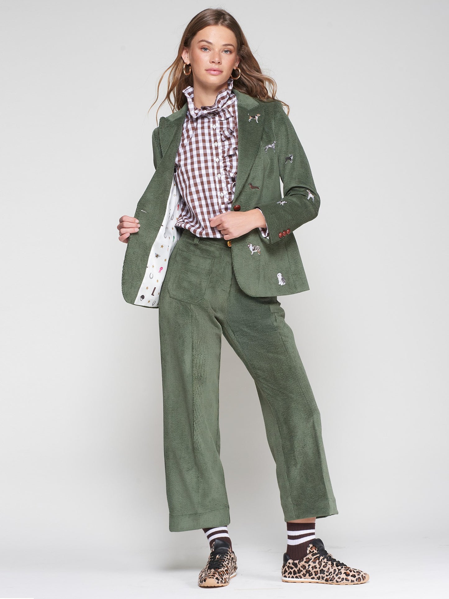 JACKET HEATHER EMB PANA VERDE CAZA - 25 Bell Street